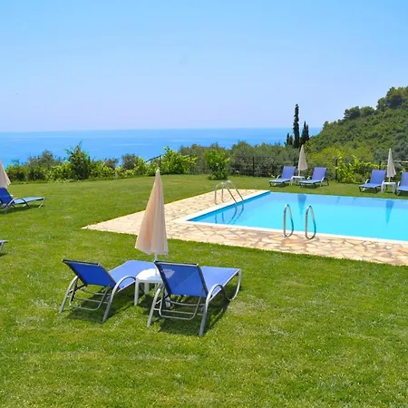 Apartmán Pool With Panoramic Sea View - Beach, Corfu