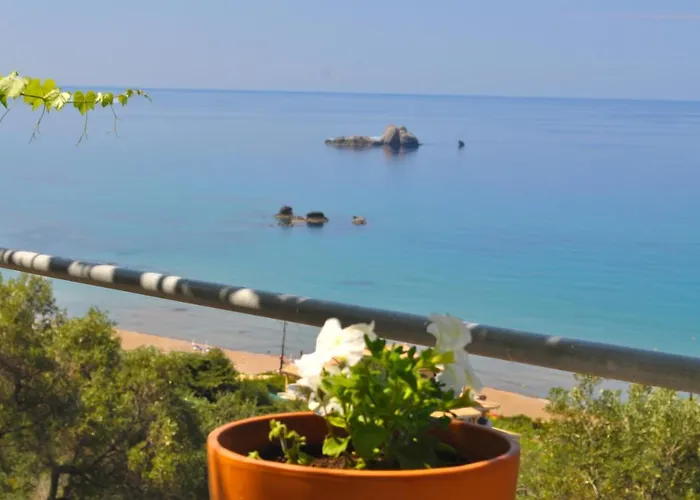 Pool With Panoramic Sea View - Beach, Corfu