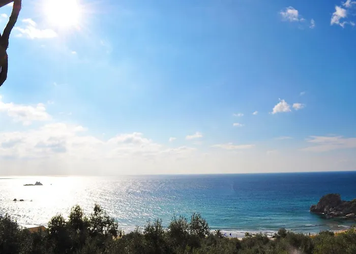 アパート Pool With Panoramic Sea View - Beach, Corfu ペレカス