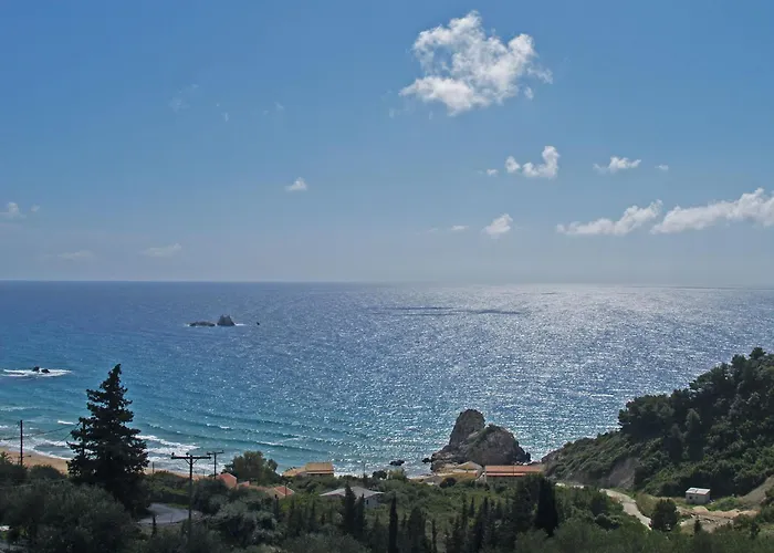 Pool With Panoramic Sea View - Beach, Corfu * 펠레카스