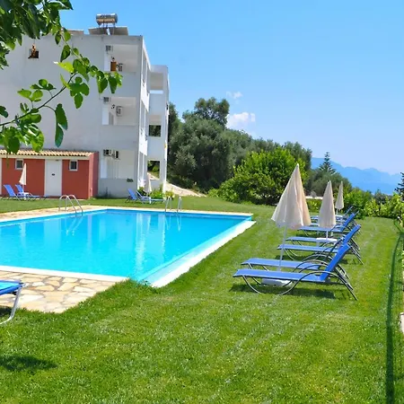 Pool With Panoramic Sea View - Beach, Corfu Apartament *