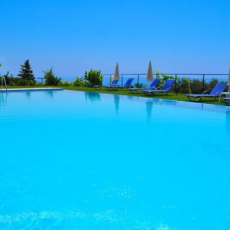 Pool With Panoramic Sea View - Beach, Corfu
