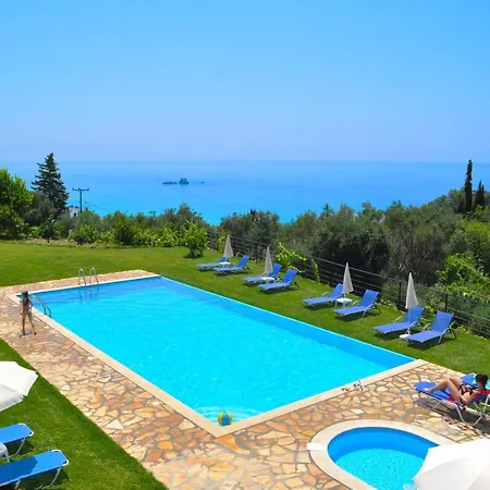 Pool With Panoramic Sea View - Beach, Corfu Apartament Pelekas