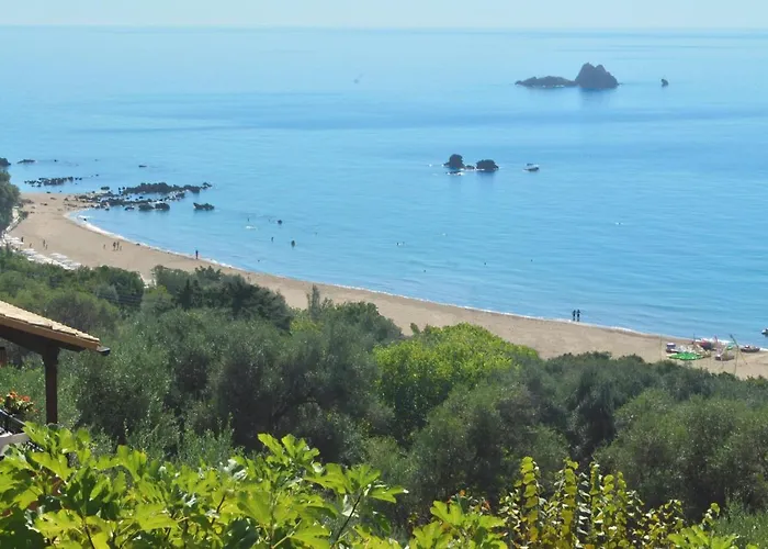 Lejlighed Pool With Panoramic Sea View - Beach, Corfu Pelekas
